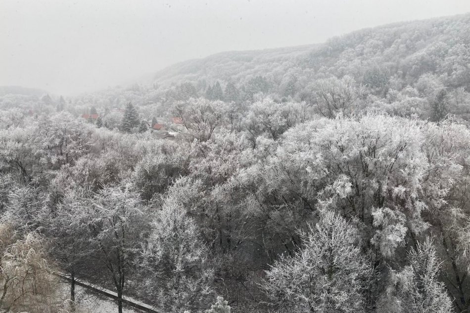 Mrazivé, ale romantické zábery Košíc