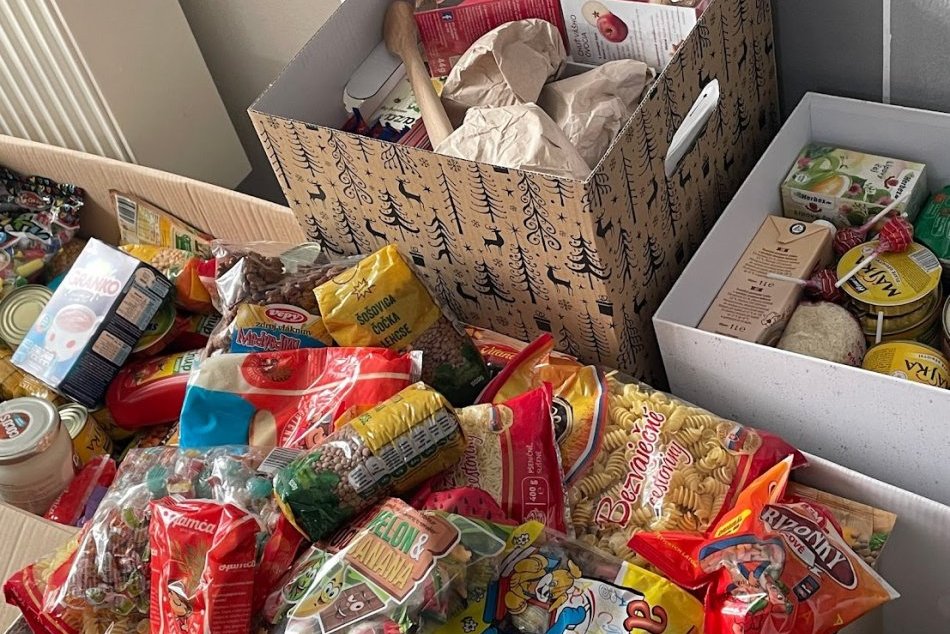 Obrazom: Popradskí žiaci zorganizovali zbierku pre ľudí v núdzi