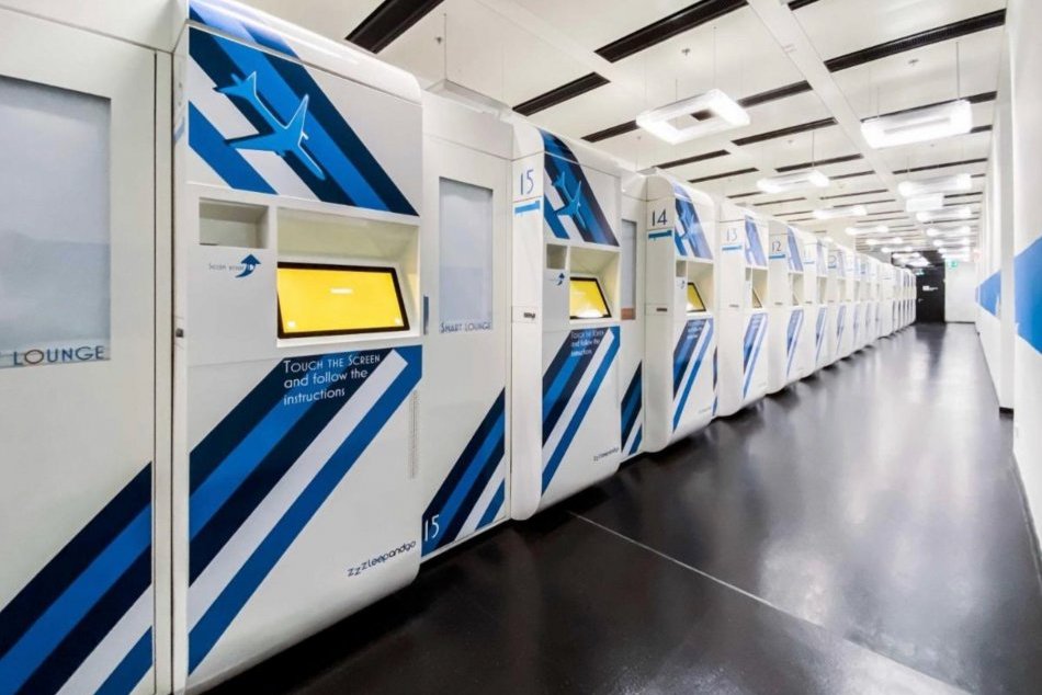 FOTO: Špeciálne spacie kabínky