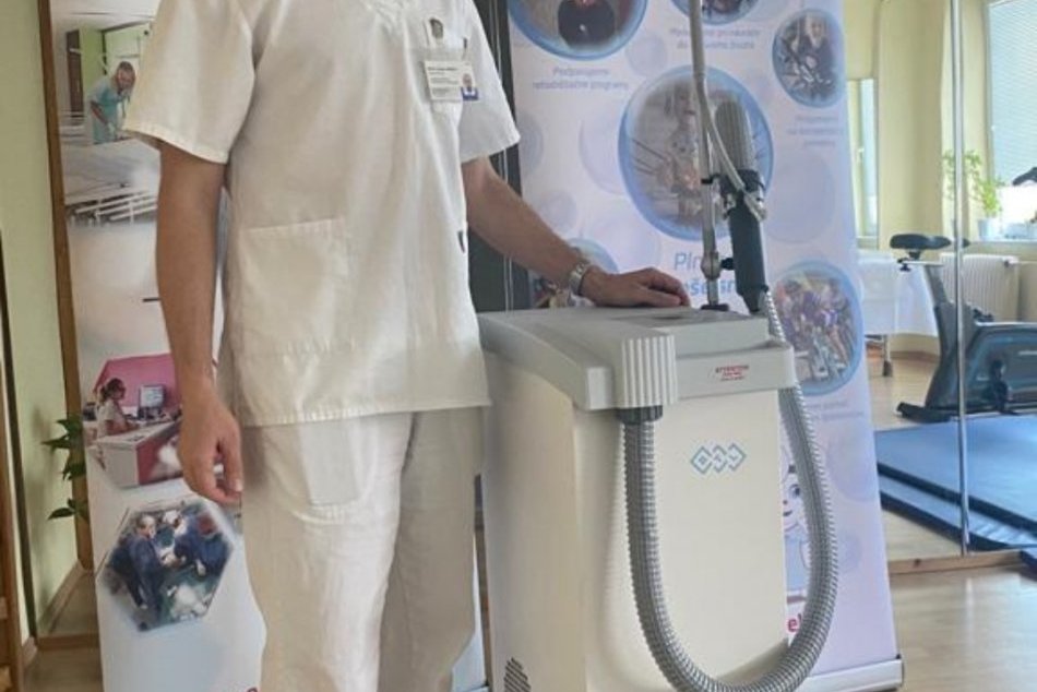 V OBRAZOCH: Zvolenská nemocnica má unikátny prístroj na kryoterapiu