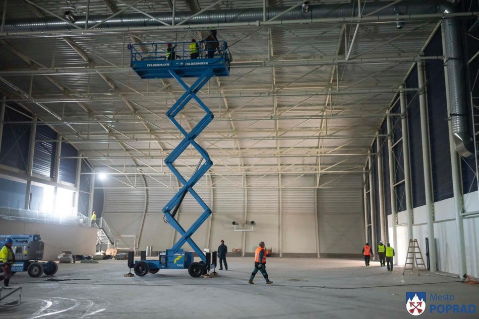 OBRAZOM: Výstavba tréningovej haly smeruje do finále