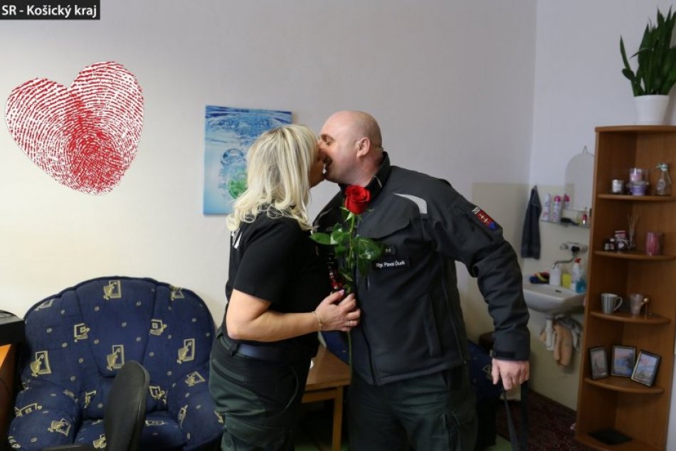 Láska kvitne aj na polícii v Michalovciach