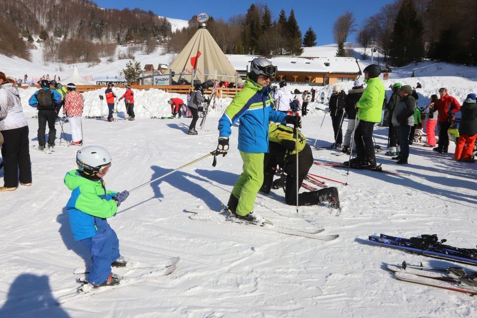V OBRAZOCH: Lyžovačka na Donovaloch