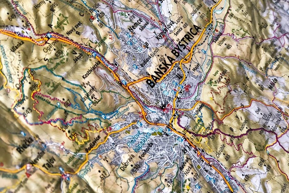 V OBRAZOCH: Banská Bystrica má novú mapu