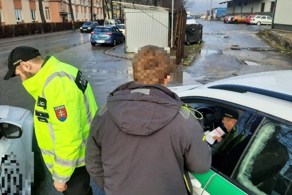 FOTO: Dopravná policajná akcia v Trenčianskom kraji