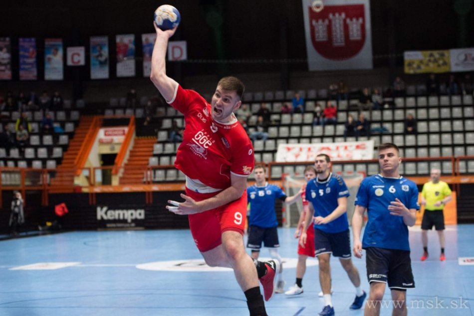 FOTO: MŠK Považská Bystrica - HKM Šaľa 36:32 v 20. kole Niké handball extraligy