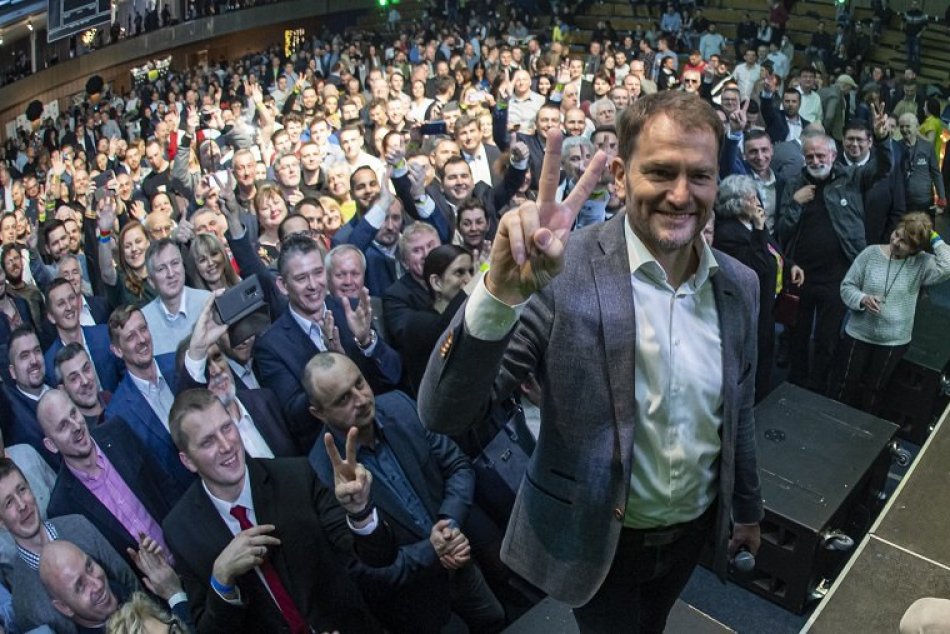 Volebný štáb OĽaNO v Trnave, 29. február 2020