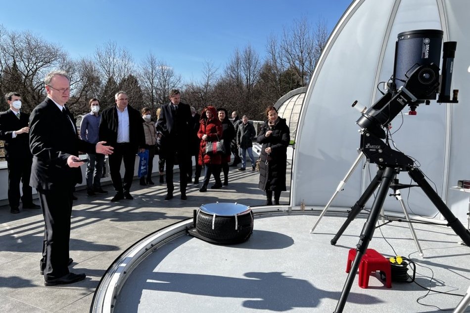 Objektívom: Planetárium v Prešove má nový šat