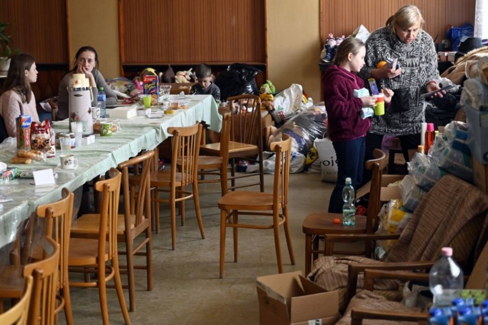 Utečenci z Ukrajiny vo Veľkých Kapušanoch