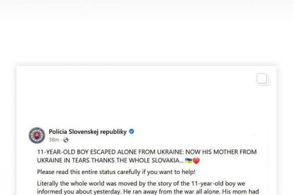 Post slovenskej polície zdieľala Khloe Kardashian