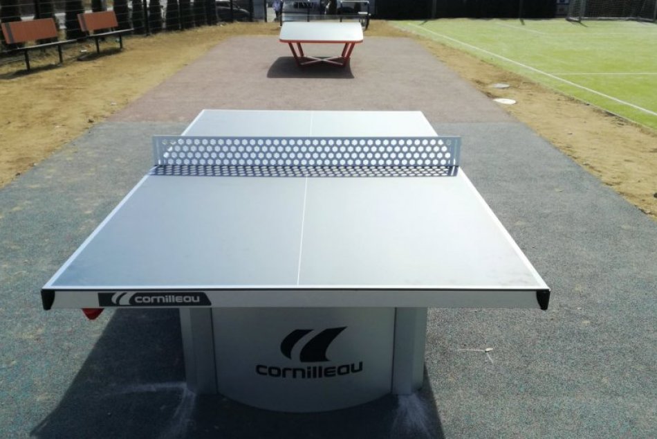 V OBRAZOCH: V Bystrici pribudol prvý stôl na teqball