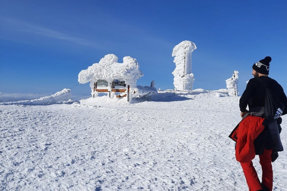 V OBRAZOCH: Ľubo zažil na Kráľovej holi úchvatnú inverziu