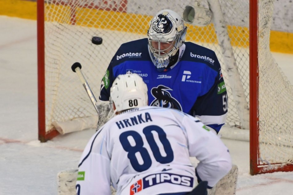 6. zápas Štvrťfinále: HK Poprad – HK Nitra 1:5 (0:2, 1:3, 0:0)