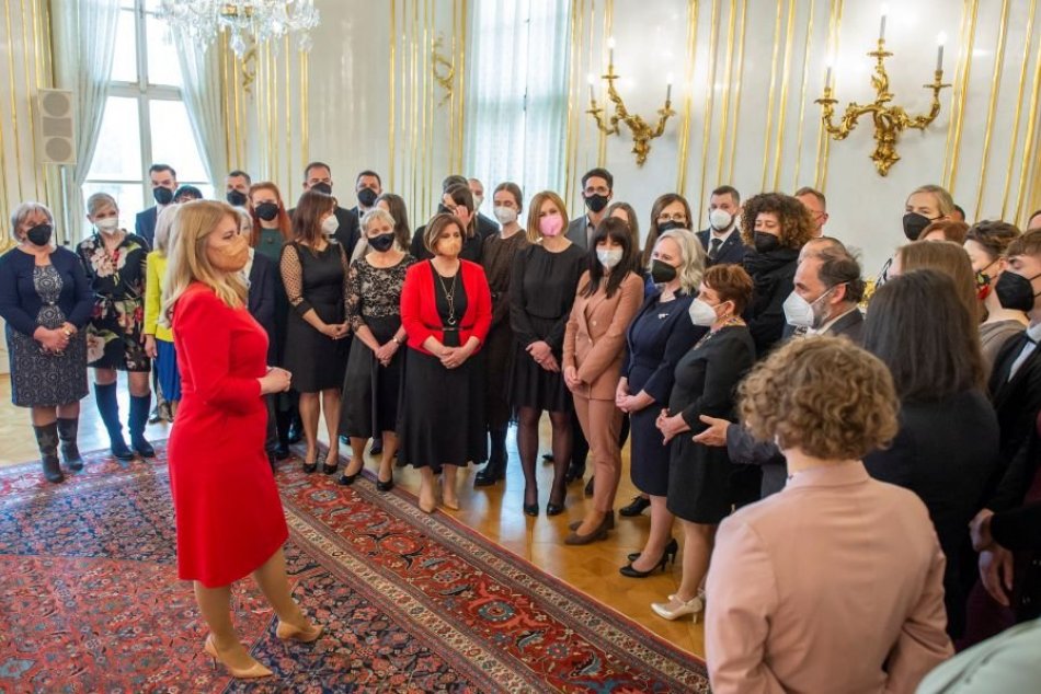 Prezidentka poďakovala dobrovoľníkom za ich pomoc v kritických okamihoch