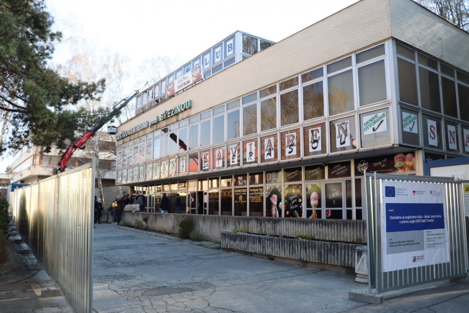 FOTO: Gastrocentrum pod Brezinou v Trenčíne zmodernizujú za päť miliónov eur