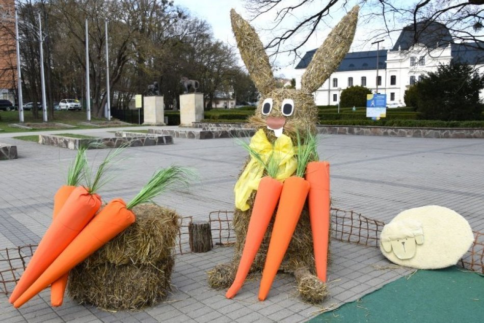 Veľkonočná výzdoba v Humennom
