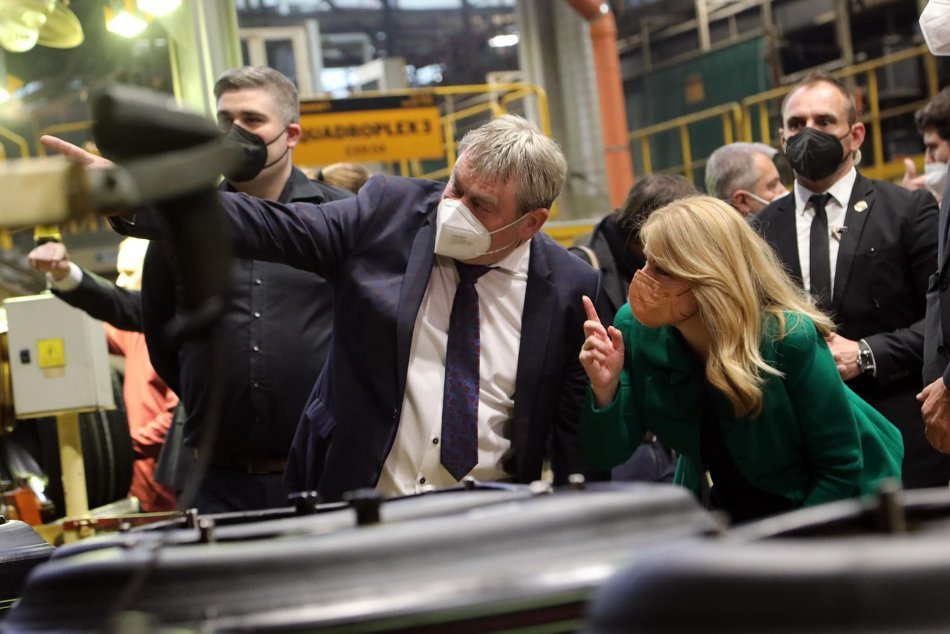 FOTO: Zuzana Čaputová počas návštevy Púchova