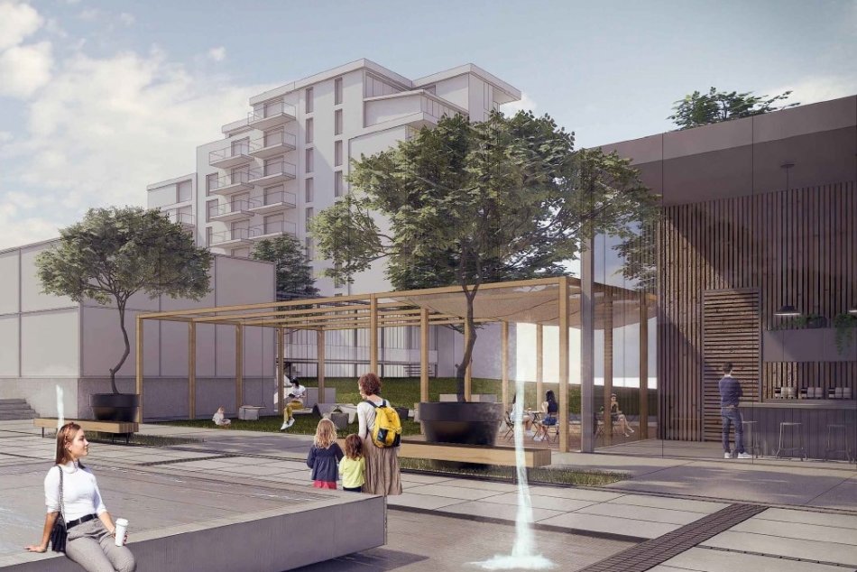 VIZUALIZÁCIE: Námestie Matice slovenskej v Dubnici nad Váhom majú zrekonštruovať