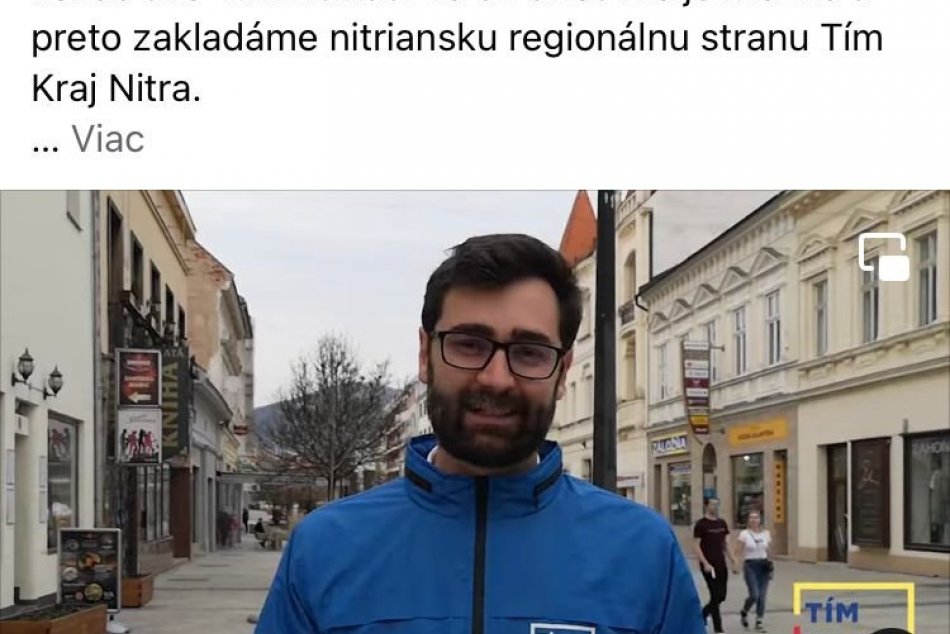 Primátor Nitry kampaňuje za svoje: Jeho profil ale spravuje zamestnanec mesta