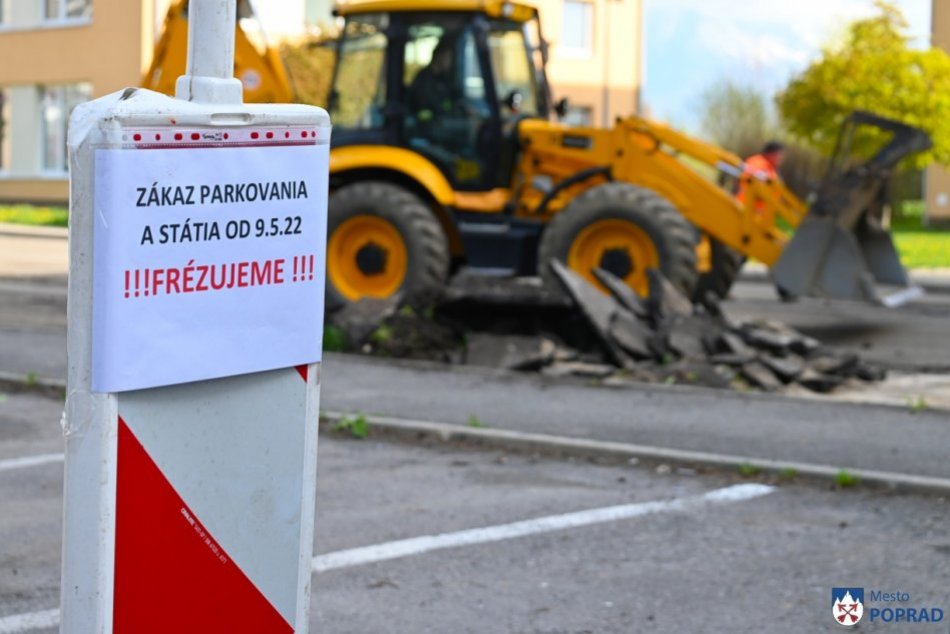 Objektívom: Obnova ciest si vyžiada trpezlivosť popradských vodičov