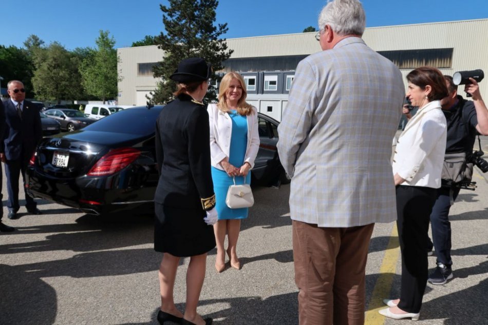 Zuzana Čaputová navštívila švajčiarsky CERN