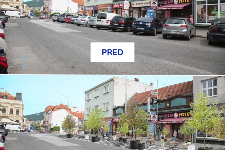 Predĺženie pešej zóny v Nitre