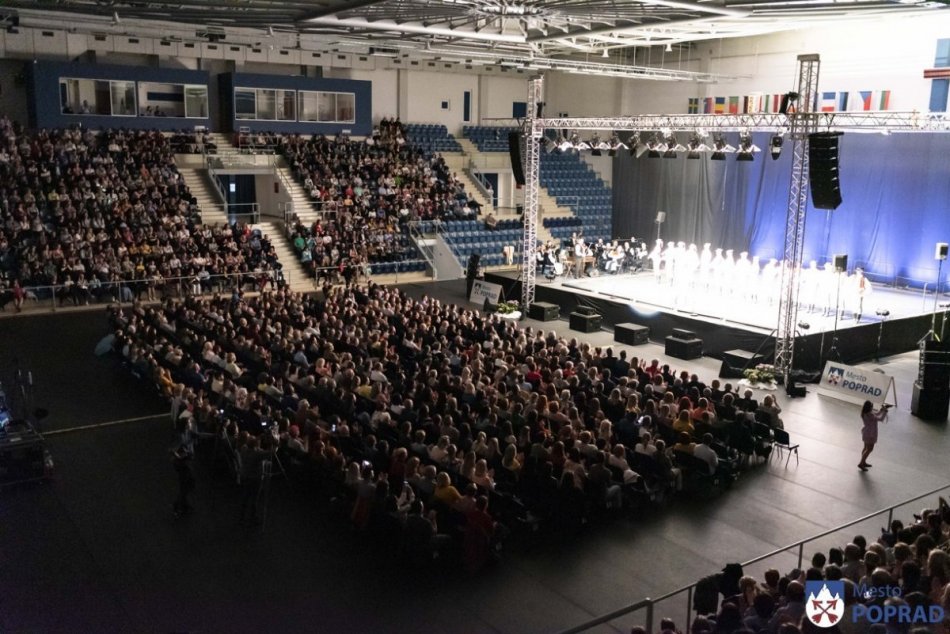 Objektívom: Lúčnica v Poprade koncertom ďakovala zdravotníkom