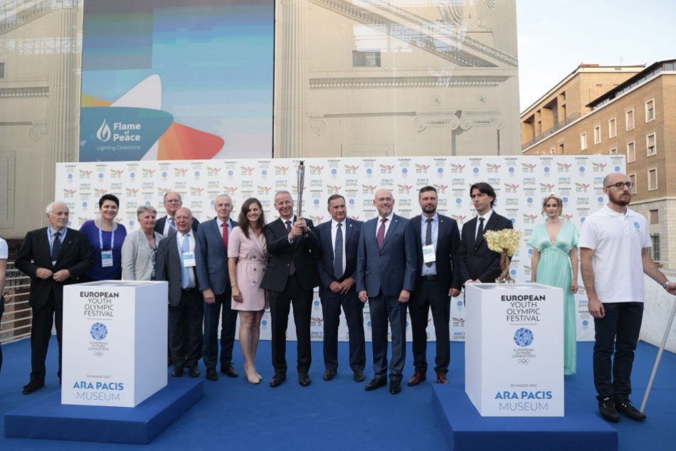 V OBRAZOCH: Oheň mieru pre EYOF Banská Bystrica 2022 sa vydal na púť