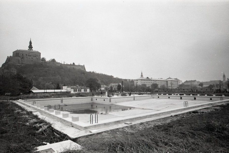 Nitrianske kúpalisko od roku 1958