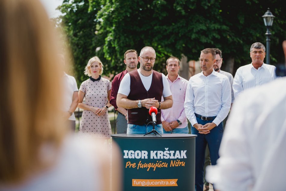 Igor Kršiak má podporu strany Dobrá voľba a Umiernení