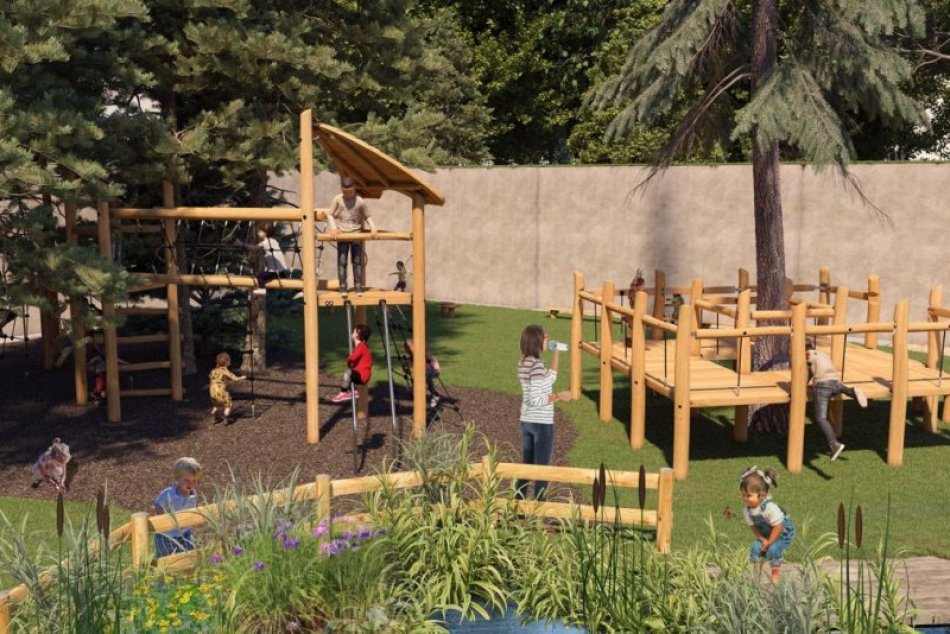 Rekonštrukcia areálu materskej školy Kornela Mahra