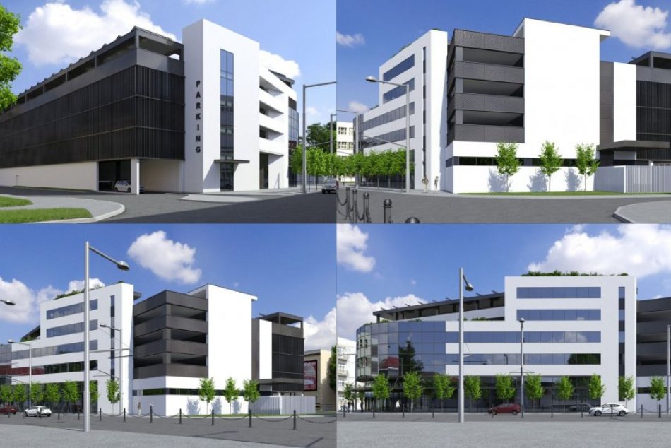 V OBRAZOCH: Na Námestí Slobody vyrastie nový parkovací dom