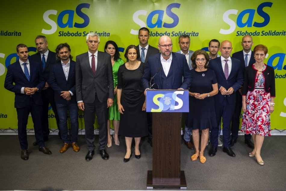 SaS VYPOVEDALA koaličnú zmluvu