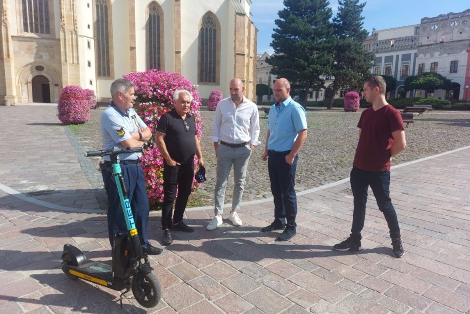 Objektívom: Nové kolobežky Tier sú už aj v Prešove