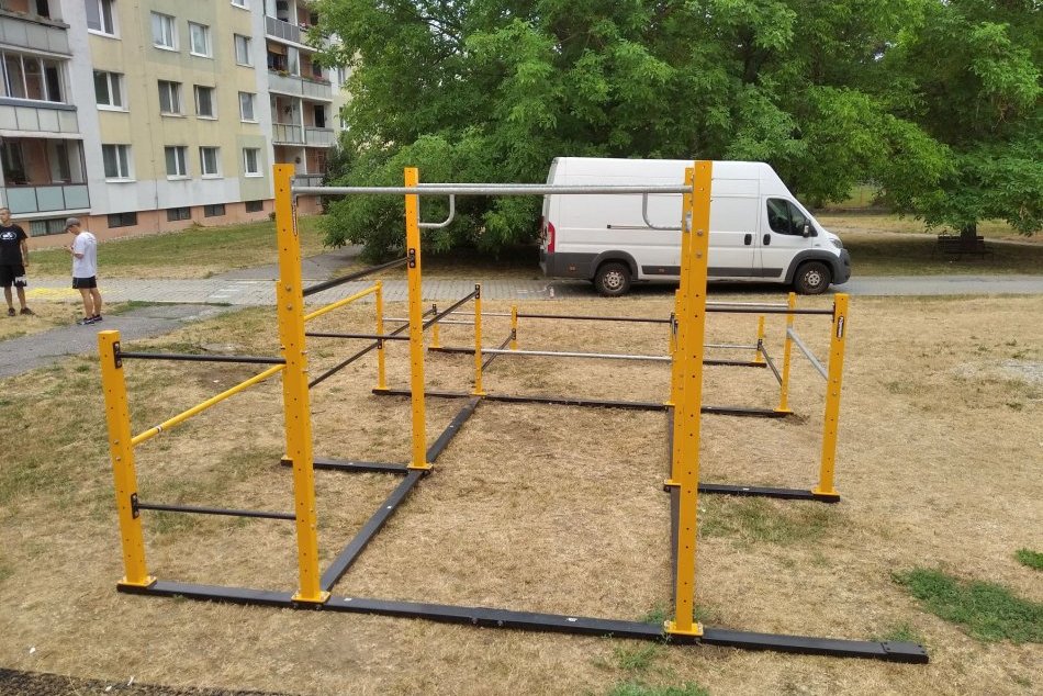 V OBRAZOCH: Na Severnej pribudli nové prvky na pohyb a cvičenie