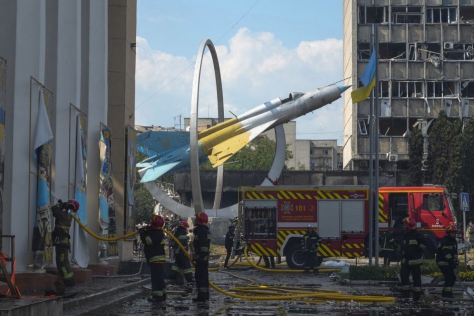 Objektívom: Zničené mesto Vinnycja po ruských útokoch