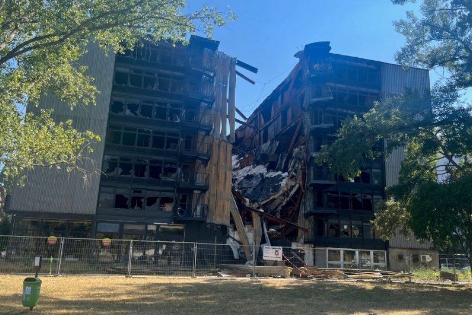 Takto vyzerá garážový dom v Ružinove po mohutnom požiari