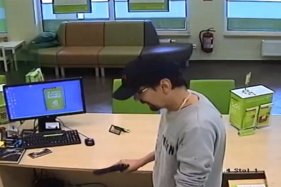 Detailný prepad banky v Bratislave