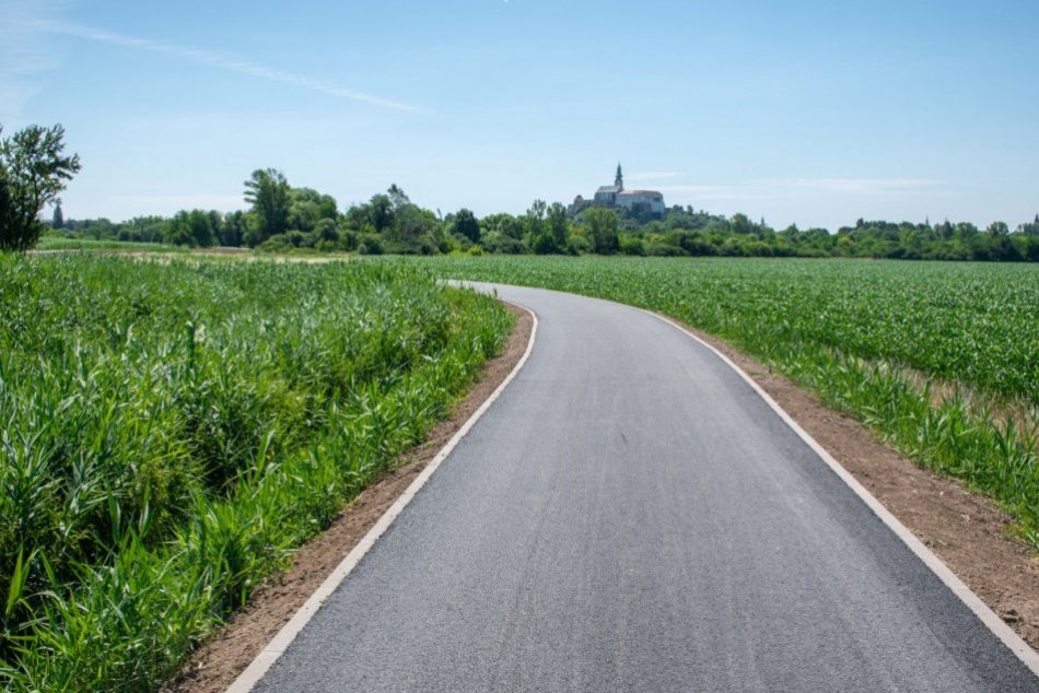 Nová cyklotrasa z Nitry do Dražoviec