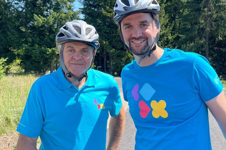 V OBRAZOCH: Lunterovci na bicykloch