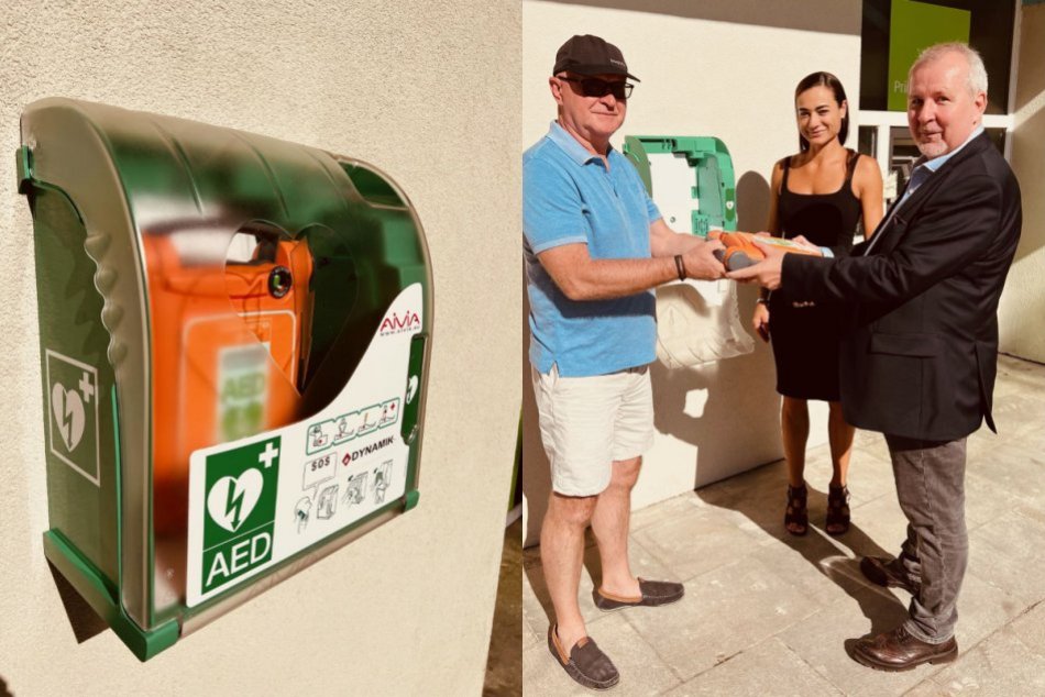 Vráble majú nový externý defibrilátor