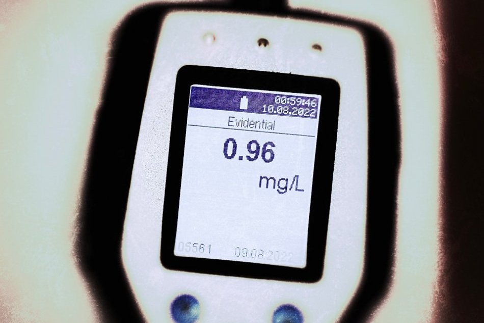 Vodič nafúkal 2 promile