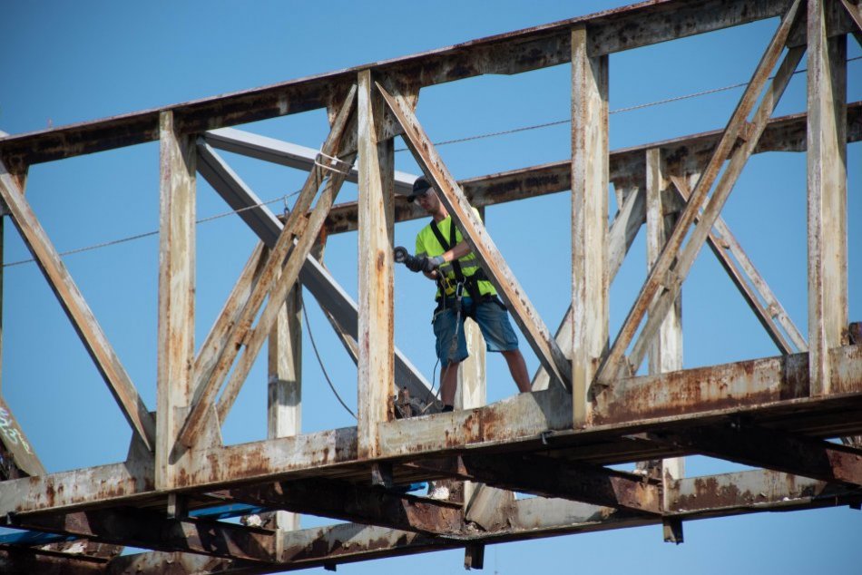 Rekonštrukcia železničnej lávky v Nitre
