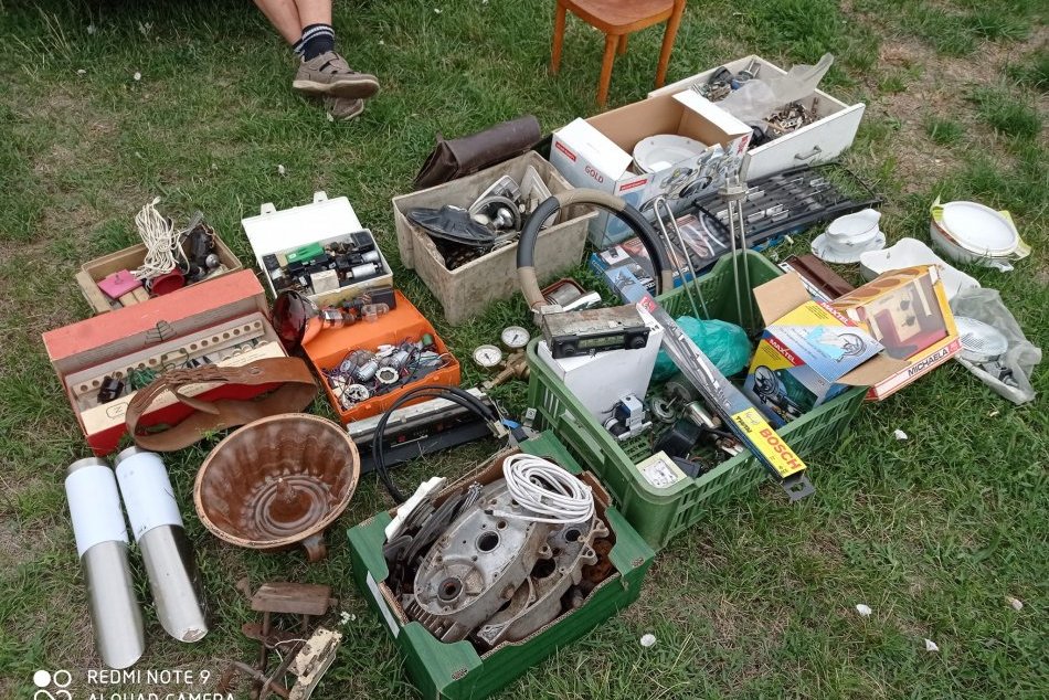 Garážový výpredaj na Klokočine