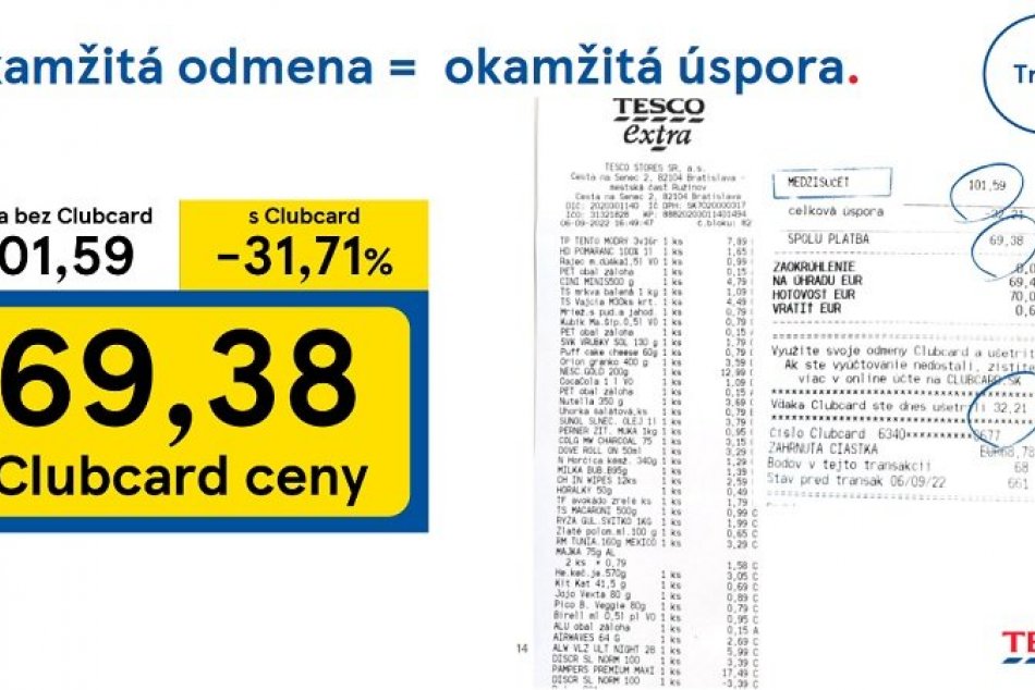 Tesco prichádza s NOVINKAMI, ktoré pomôžu v zlých časoch