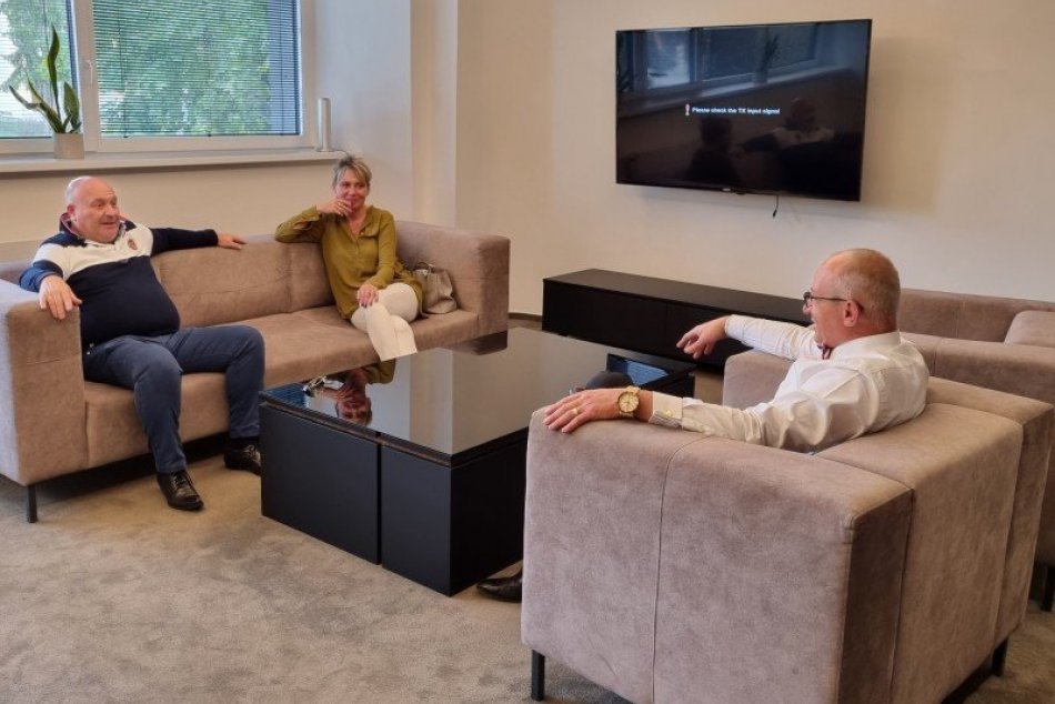 Mestský úrad v Šali navštívil Michal David