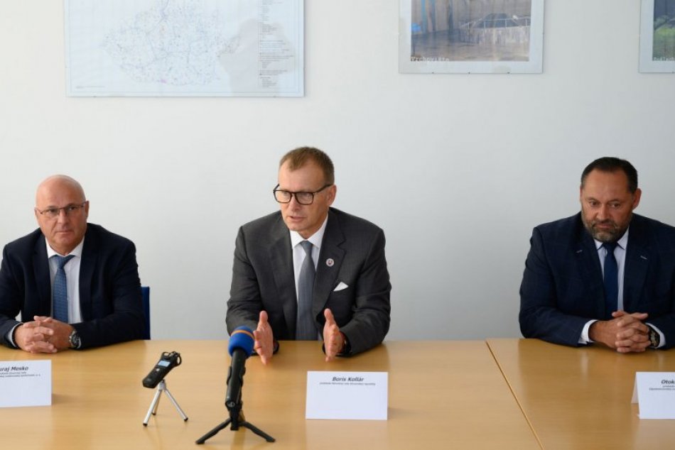 Boris Kollár v Západoslovenskej vodárenskej spoločnosti v Nitre