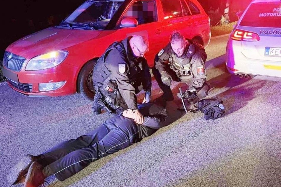 Objektívom: Chytili muža, čo medzi Prešovom a Košicami prepadával benzínky
