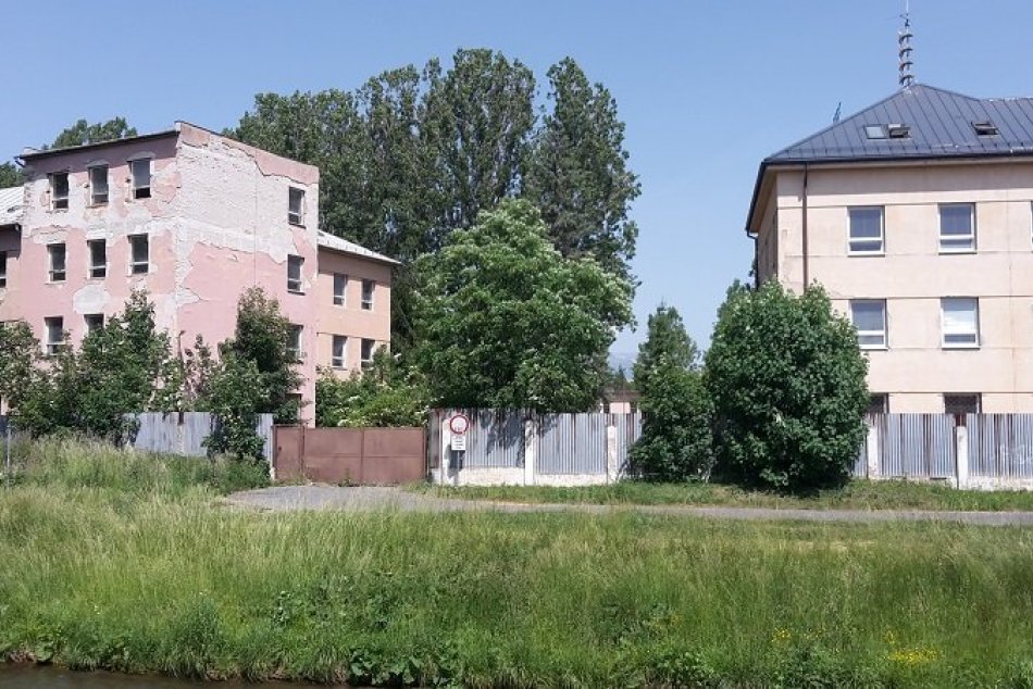 Areál bývalých kasární a vizuál Nového nábrežia