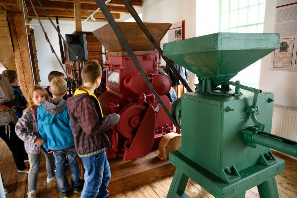 Bývalý parný mlyn v obci Dolné Saliby